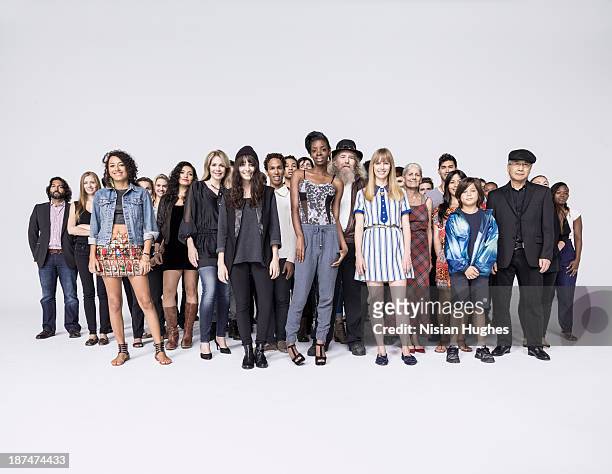 large group of people standing close together - large group of people stock pictures, royalty-free photos & images