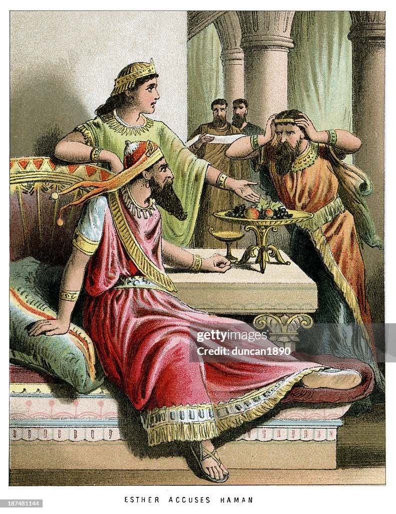 Esther accuses Haman