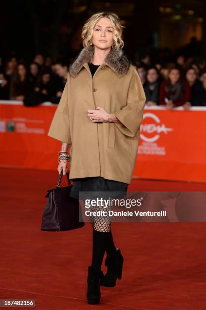 Paola Barale attends 'Dallas Buyers Club' Premiere during The 8th Rome Film Festival on November 9, 2013 in Rome, Italy.