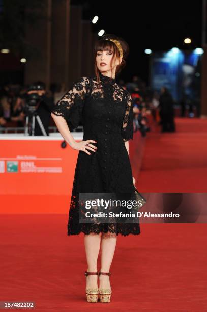 Chiara Francini attends 'Dallas Buyers Club' Premiere during The 8th Rome Film Festival on November 9, 2013 in Rome, Italy.