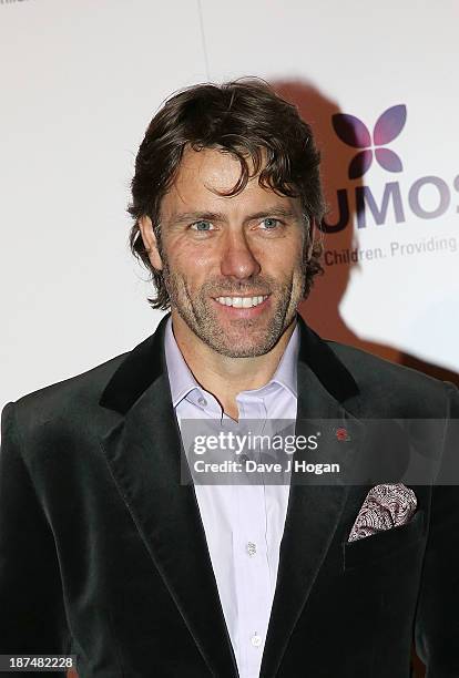 John Bishop attends a charity evening hosted by JK Rowling to raise funds for 'Lumos' a charity helping to reunite children in care with their...