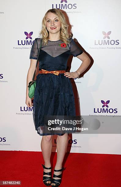 Evanna Lynch attends a charity evening hosted by JK Rowling to raise funds for 'Lumos' a charity helping to reunite children in care with their...