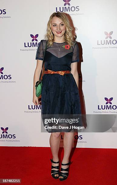 Evanna Lynch attends a charity evening hosted by JK Rowling to raise funds for 'Lumos' a charity helping to reunite children in care with their...