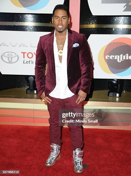 Bobby V arrives at the Soul Train Awards 2013 at the Orleans Hotel & Casino on November 8, 2013 in Las Vegas, Nevada.