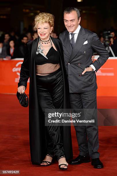 Carlo Rossella and Sandra Milo attend 'Dallas Buyers Club' Premiere during The 8th Rome Film Festival on November 9, 2013 in Rome, Italy.