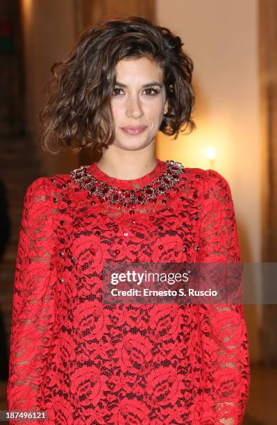 Giulia Michelini attends the Vanity Fair Dinner at the 8th Rome Film Festival at Villa Medici on November 9, 2013 in Rome, Italy.