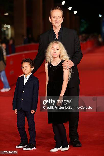 Director Alexandre Rockwell his children Lana and Nico Rockwell attend 'Las Brujas De Zugarramurdi' Premiere And 'Lue' Premiere And 'Little Feet'...