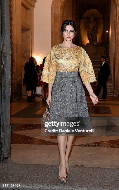 Catrinel Marlon attends the Vanity Fair Dinner during The 8th Rome Film Festival at Villa Medici on November 9, 2013 in Rome, Italy.