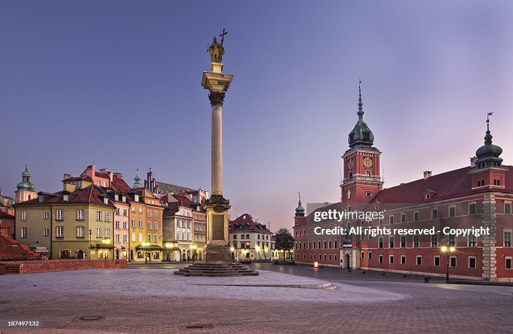 Plac Zamkowy (Warsaw. Poland)