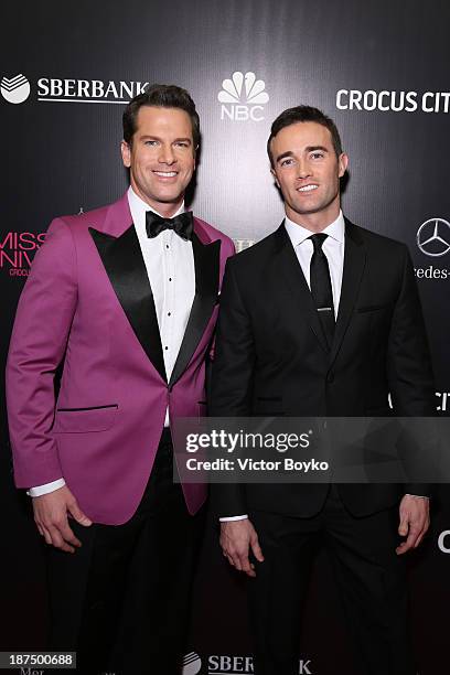 Thomas Roberts attends the red carpet at Miss Universe Pageant Competition 2013 on November 9, 2013 in Moscow, Russia.