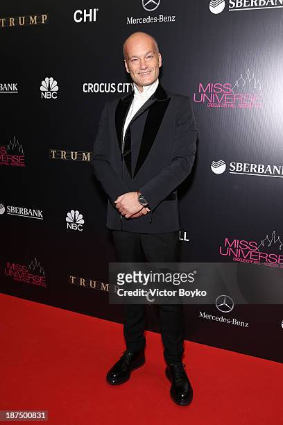 Italo Fontana attends the red carpet at Miss Universe Pageant Competition 2013 on November 9, 2013 in Moscow, Russia.
