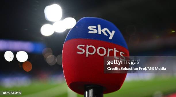 Sports tv branded microphone close up during the Premier League match between Crystal Palace and Brighton & Hove Albion at Selhurst Park on December...
