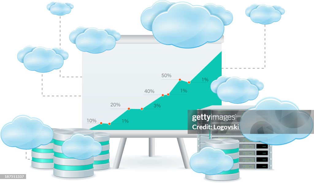 Server Infographic High-Res Vector Graphic - Getty Images