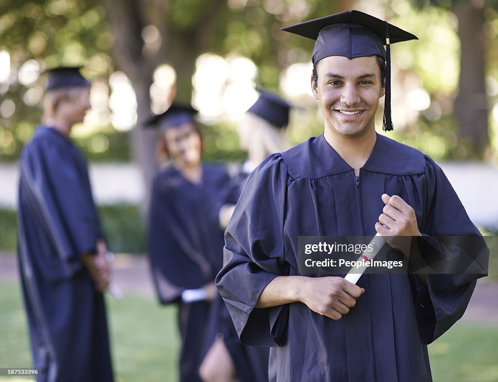 Excited about his future