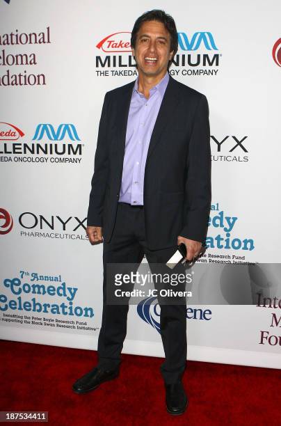 Actor Ray Romano attends The International Myeloma Foundation's 7th Annual Comedy Celebration at The Wilshire Ebell Theatre on November 9, 2013 in...