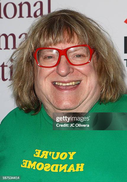 Comedian Bruce Vilanch attends The International Myeloma Foundation's 7th Annual Comedy Celebration at The Wilshire Ebell Theatre on November 9, 2013...