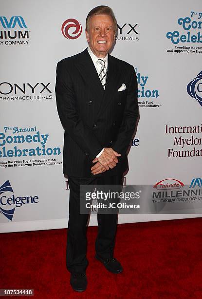 Personality Wink Martindale attends The International Myeloma Foundation's 7th Annual Comedy Celebration at The Wilshire Ebell Theatre on November 9,...