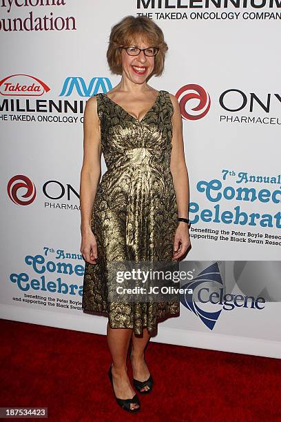 Actress Jackie Hoffman attends The International Myeloma Foundation's 7th Annual Comedy Celebration at The Wilshire Ebell Theatre on November 9, 2013...