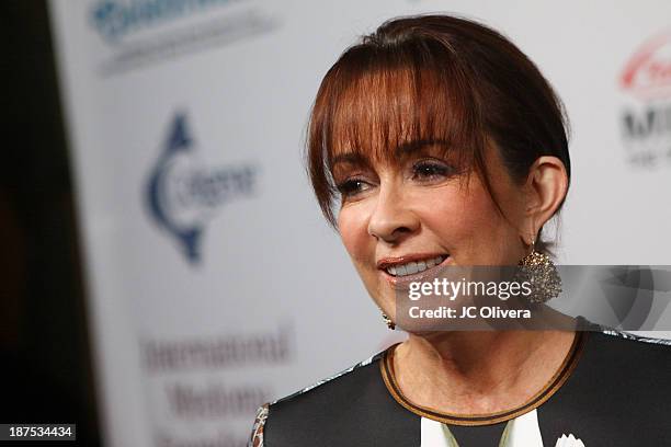 Actress Patricia Heaton attends The International Myeloma Foundation's 7th Annual Comedy Celebration at The Wilshire Ebell Theatre on November 9,...