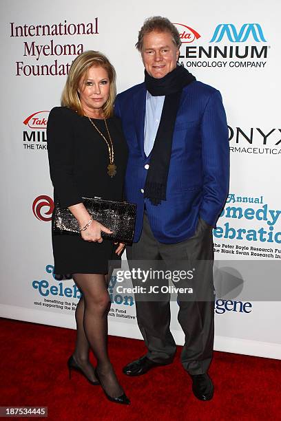 Actress Kathy Hilton and her husband Rick Hilton attends The International Myeloma Foundation's 7th Annual Comedy Celebration at The Wilshire Ebell...