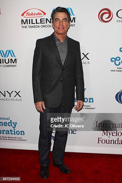 Actor Peter Gallagher attends The International Myeloma Foundation's 7th Annual Comedy Celebration at The Wilshire Ebell Theatre on November 9, 2013...