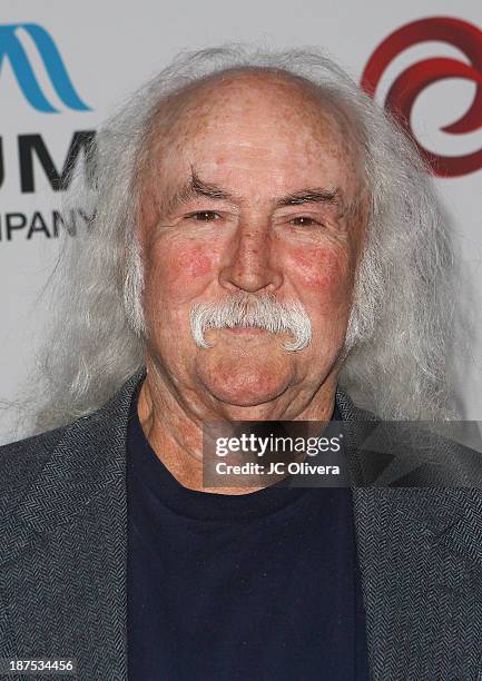 Musician David Crosby attends The International Myeloma Foundation's 7th Annual Comedy Celebration at The Wilshire Ebell Theatre on November 9, 2013...