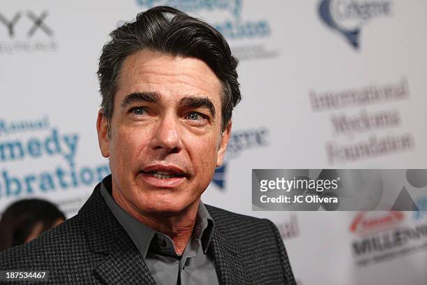 Actor Peter Gallagher attends The International Myeloma Foundation's 7th Annual Comedy Celebration at The Wilshire Ebell Theatre on November 9, 2013...