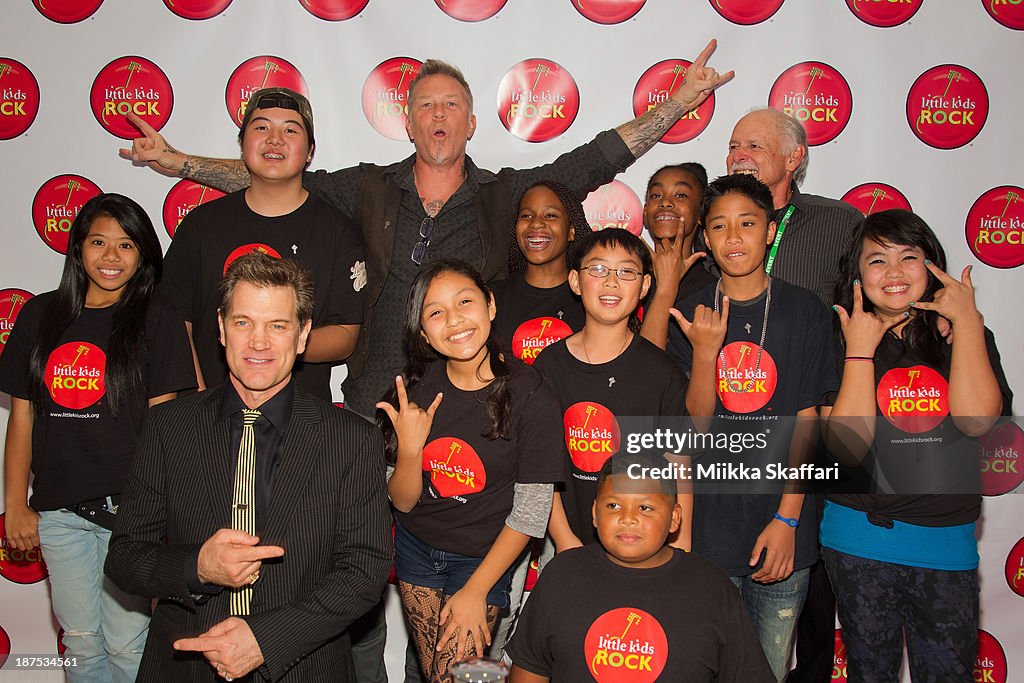 Little Kids Rock Honors Metallica Frontman James Hetfield