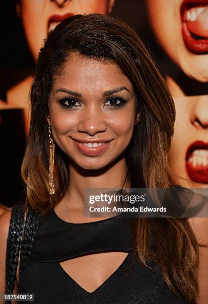 Actress Marisa Lauren attends the launch party for photographer Tyler Shields's new book "The Dirty Side Of Glamour" at Guy Hepner Gallery on...