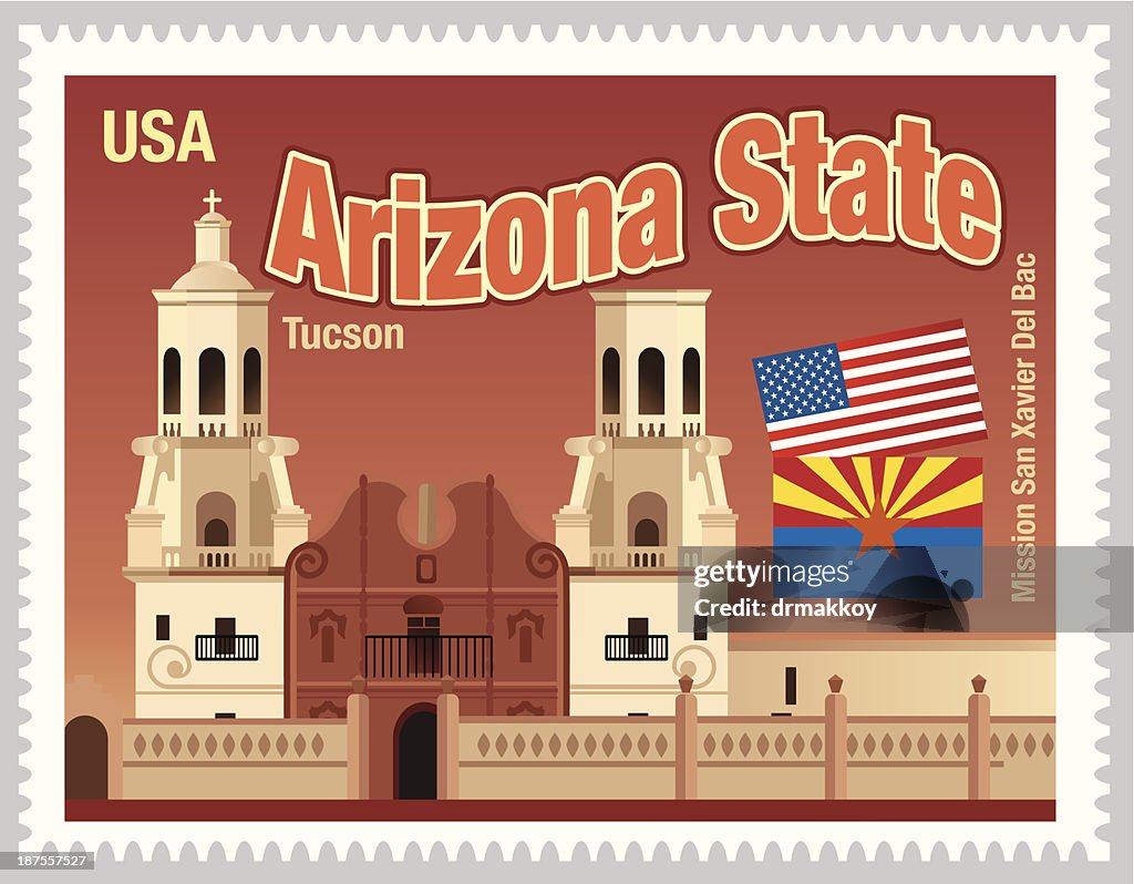Arizona State-Briefmarken