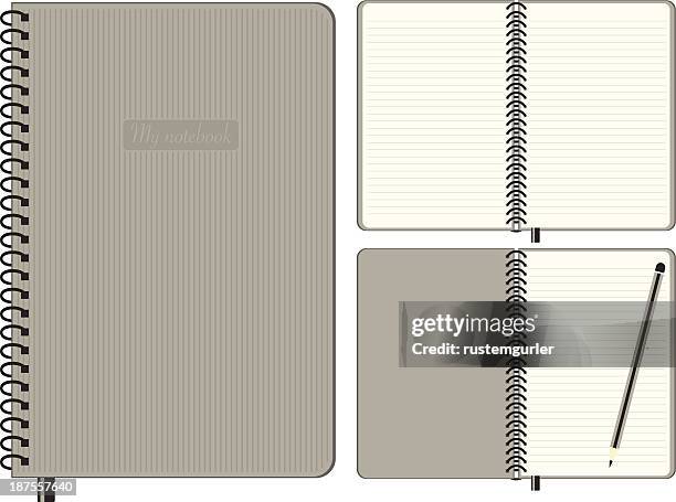 Open Notebook Visual Open Notebook Mockup High Res Vector Graphics - Getty Images