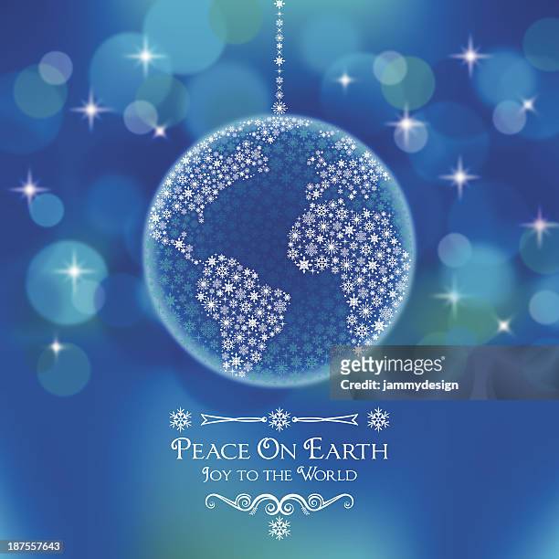 peace on earth world ornament - 和平象徵 幅插畫檔、美工圖案、卡通及圖標
