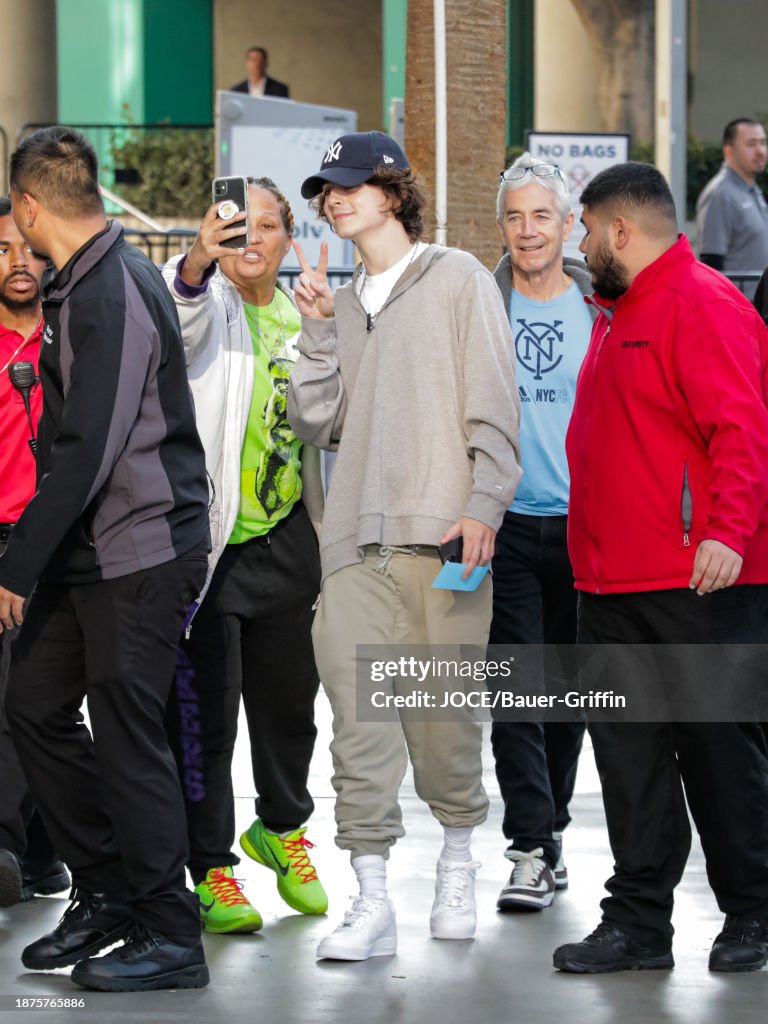 Celebrity Sightings In Los Angeles - December 25, 2023