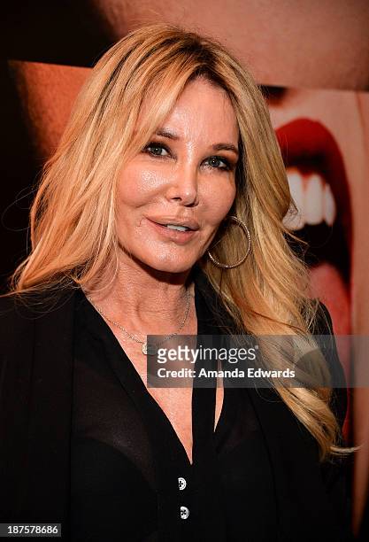 Producer Christine Peters attends the launch party for photographer Tyler Shields's new book "The Dirty Side Of Glamour" at Guy Hepner Gallery on...