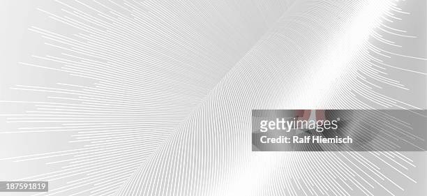 multiple lines on two surfaces meeting on a gray background - technology stock illustrations