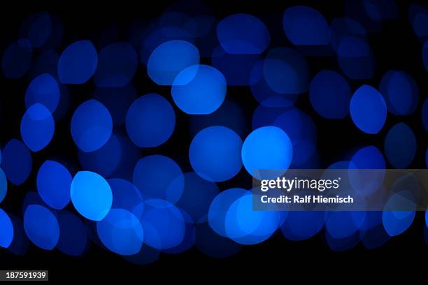 blue circular light pattern - spotted stock illustrations