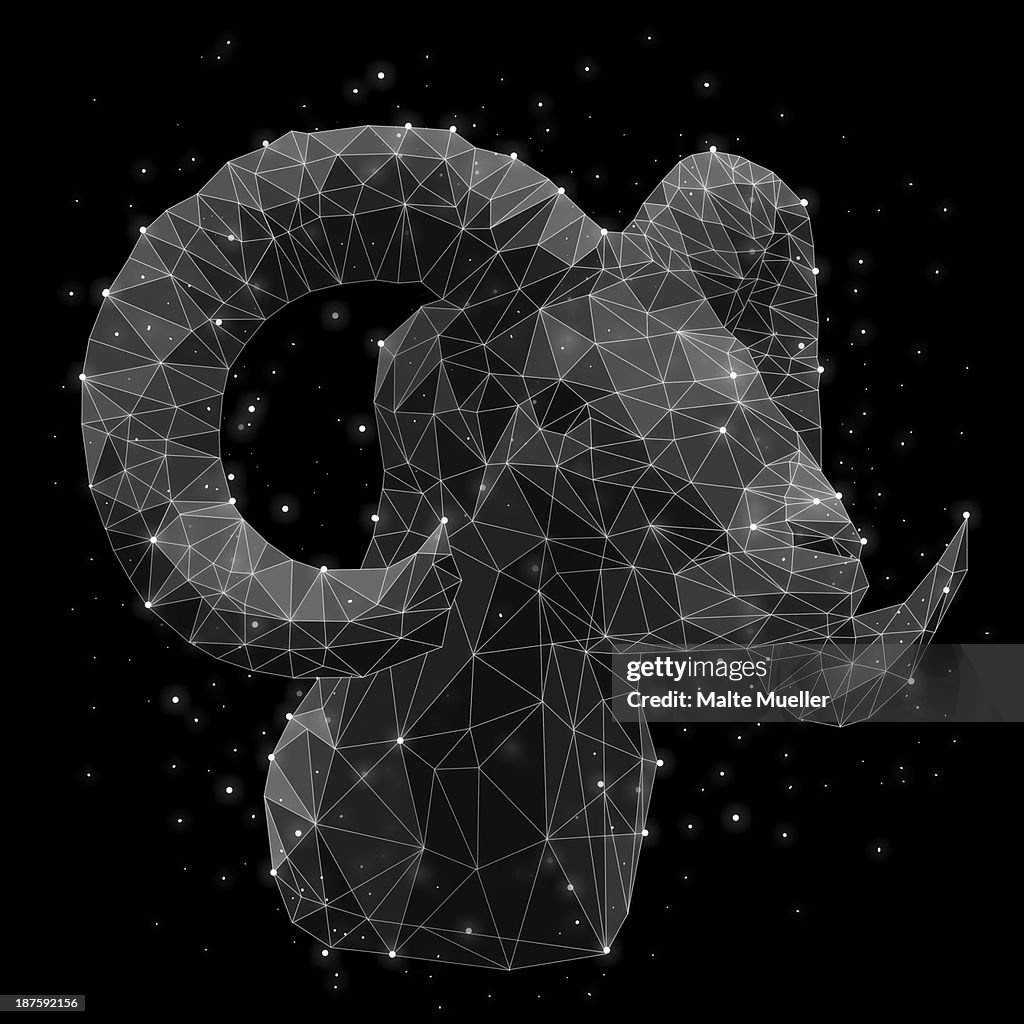 The constellation of Aries