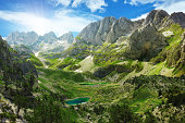 Lakes in Albanian Alps