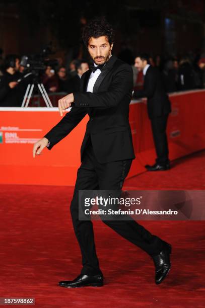 Actor Francesco Scianna attends 'Come Il Vento' Premiere during The 8th Rome Film Festival on November 10, 2013 in Rome, Italy.