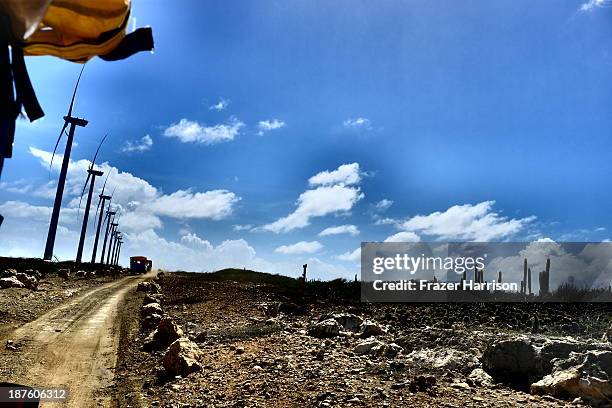 View of atmosphere during the ATA Island Tour on November 10, 2013 in Aruba.