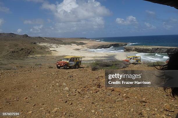 View of atmosphere during the ATA Island Tour on November 10, 2013 in Aruba.