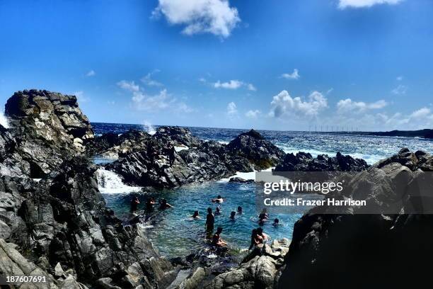 View of atmosphere during the ATA Island Tour on November 10, 2013 in Aruba.