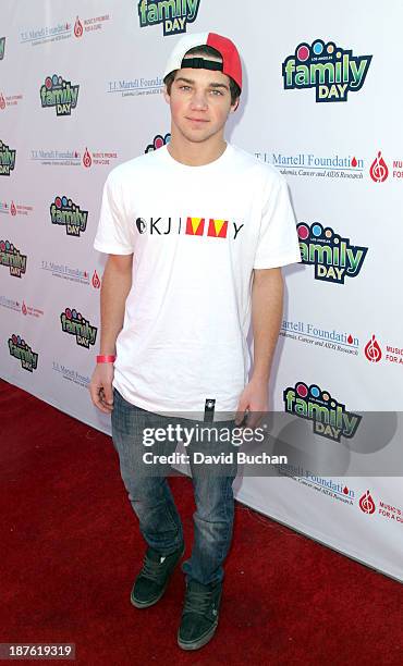 Actor Jimmy Deshler attends The T.J. Martell Foundation's Family Day LA at CBS Studios on November 10, 2013 in Los Angeles, California.