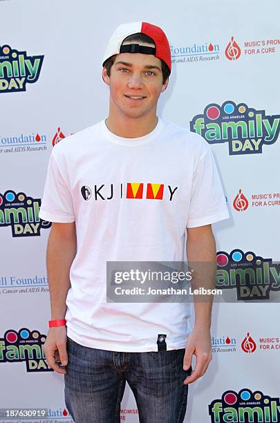 Jimmy Deshler arrives for the TJ Martell foundation's Family Day LA at CBS Studios - Radford on November 10, 2013 in Studio City, California.