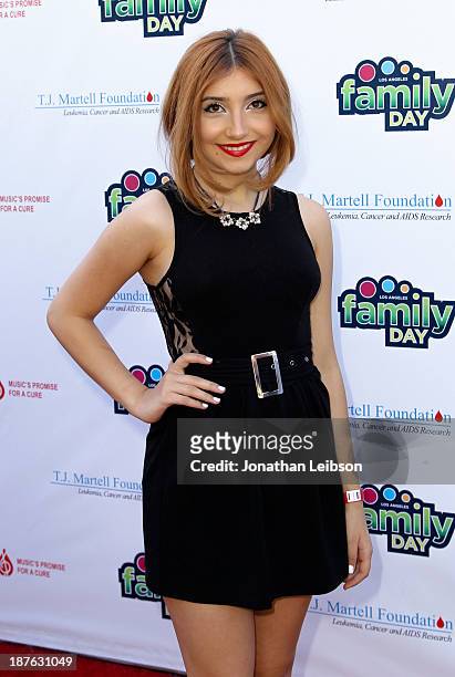 Jennessa Rose attends the TJ Martell foundation's Family Day LA at CBS Studios - Radford on November 10, 2013 in Studio City, California.