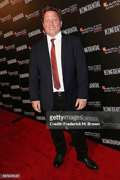 Honoree Jess Gonchor attends the Seventh Annual Hamilton Behind the Camera Awards at The Wilshire Ebell Theatre on November 10, 2013 in Los Angeles,...