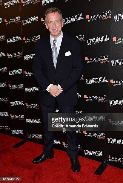 Los Angeles Confidential Editor-in-Chief Spencer Beck arrives at the 7th Annual Hamilton Behind The Camera Awards at The Wilshire Ebell Theatre on...