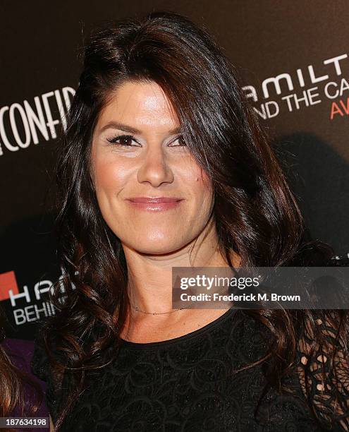 Honoree Robbie Brenner attends the Seventh Annual Hamilton Behind the Camera Awards at The Wilshire Ebell Theatre on November 10, 2013 in Los...