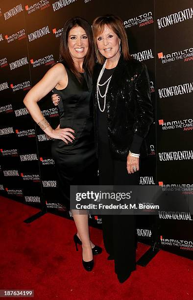 Honoree Dana E. Glauberman Nadine Glauberman attend the Seventh Annual Hamilton Behind the Camera Awards at The Wilshire Ebell Theatre on November...