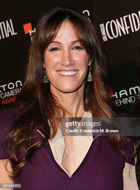 Honoree Rachel Winter attends the Seventh Annual Hamilton Behind the Camera Awards at The Wilshire Ebell Theatre on November 10, 2013 in Los Angeles,...